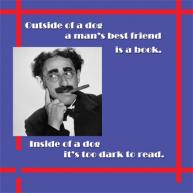 Groucho Marx - Reading Books